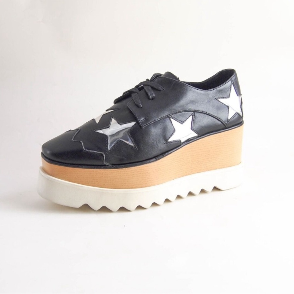 Stella Mc Cartney Styled Platform Lace Up Shoe🤩